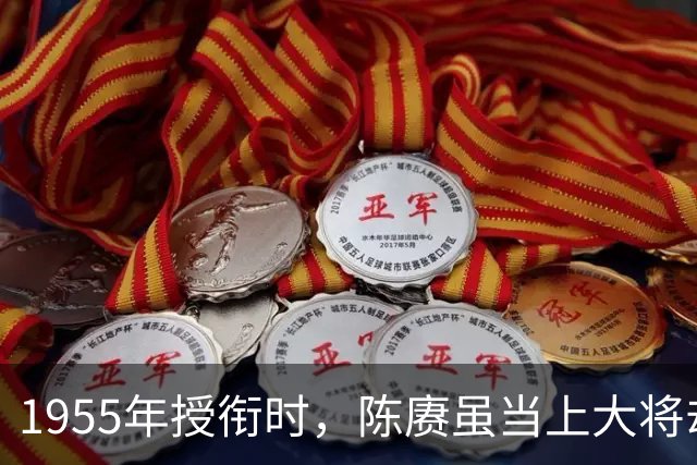 1955年授衔时，陈赓虽当上大将却闷闷不乐，贺龙问他：是想老战友了吗？
